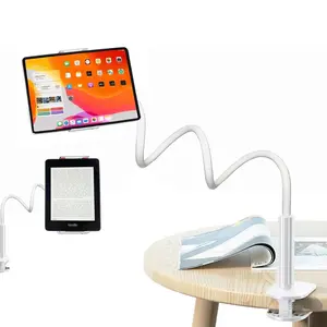 1pc 360-Degree Rotating Tablet & Phone Stand with Spiral Base - Adjustable Lazy Bedside Mount, Flexible Spiral Base for Lazy Web Browsing - Perfect Bedside Companion for Tablets And Smartphones Tablet Stand Holder