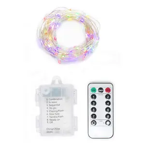 100 LED String Light Battery Operated with Remote