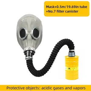 TF-A Gas Mask Respirator, Self-Filtering Face Cover for Painting & Chemical Work, Durable Protective Gear for Safety Enthusiasts