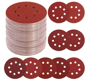 YNZDRWA 70 PCS 5 Inch Sanding Discs, 40 80 120 180 240 320 400 600 800 Grit Hook and Loop Sandpaper for Random Orbital Sander