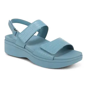 Vionic Adjustable Wedge Sandals - Fay