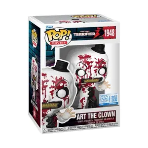 Funko Pop! Terrifier 3 Art the Clown Bloody Knife Vinyl Figure #1948