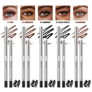 Eyeliner Pencil Smooth Glide Intense Defined Line Smudge-Proof Waterproof Long-Lasting Easy to Apply Multi-Color Set for Daily, Party, Date Night, Photo Ready