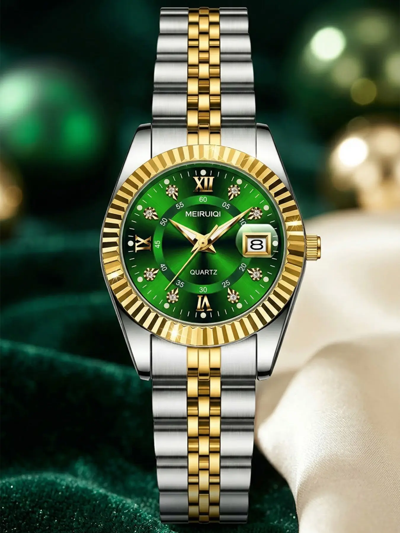 gold dial silver gucci watch - TikTok Shop