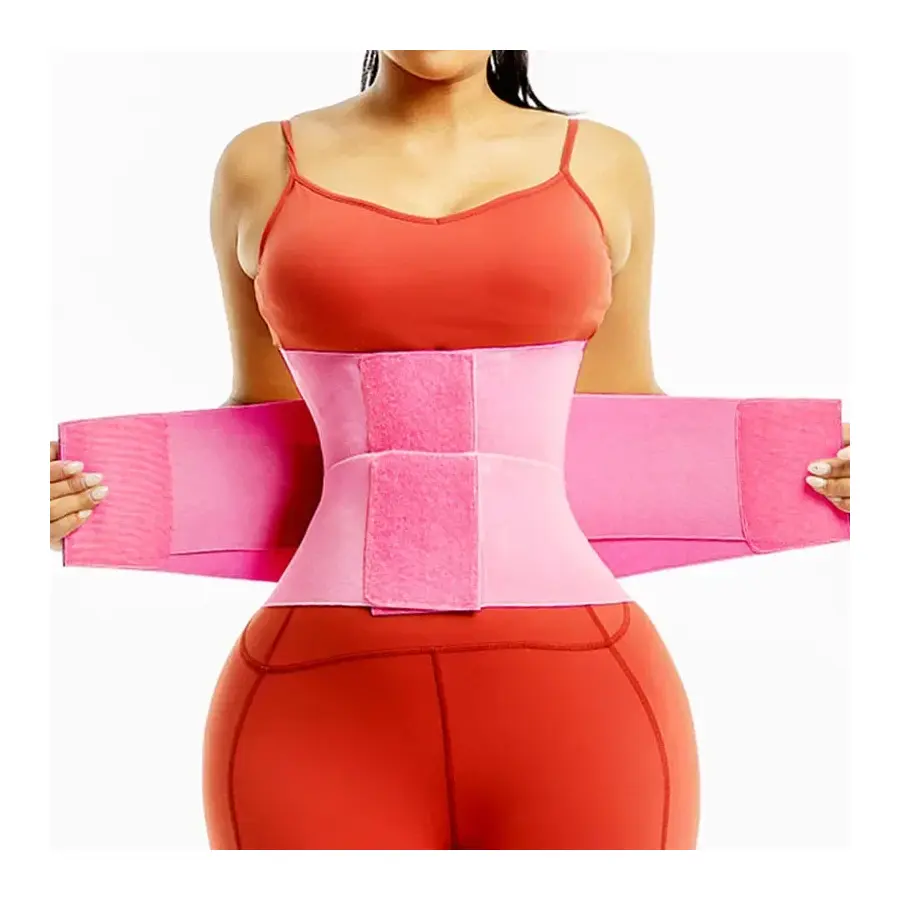 Hot Body Modeling Belt Waist Trainer Tummy Trimmer Sheath Girdles Workout Weight Loss Strap Corset Waist Cincher Wrap Shapewear