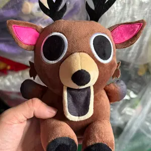 Forest Reindeer Plush Toy, Soft Stuffed Animal Doll, Perfect Gift for Kids, Cozy Forest Theme Decoration, Ideal Present for Children
