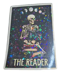 the reader tarot card sticker