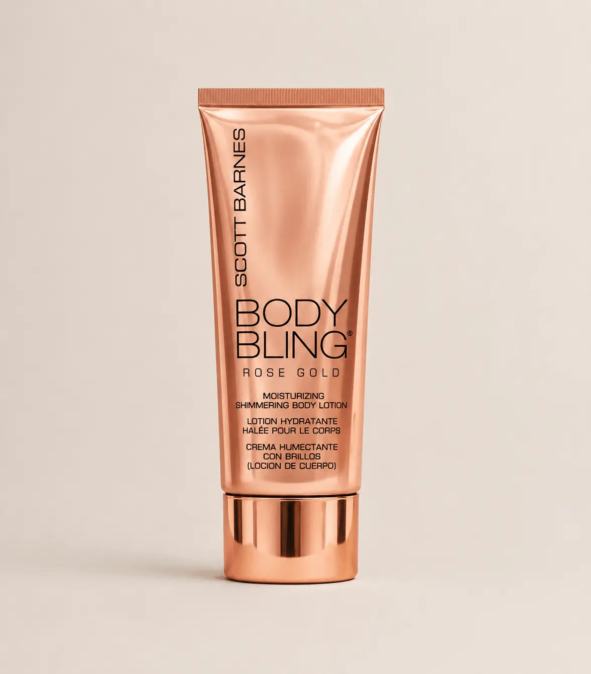 Scott Barnes Body Bling Rose Gold Bronzing Shimmer Lotion