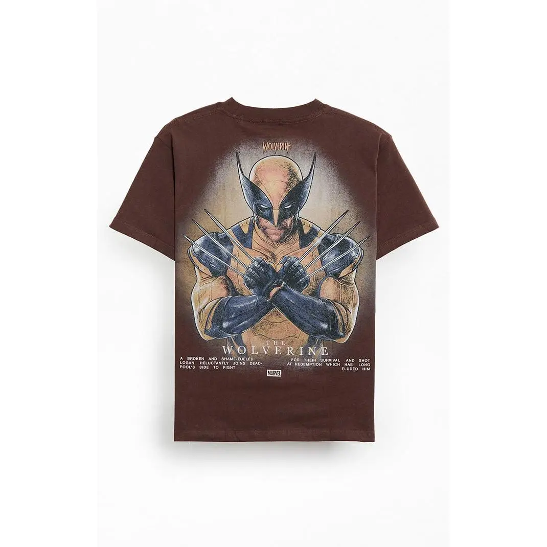 PacSun Men's Wolverine Mutant Claws T-Shirt - Multicolor