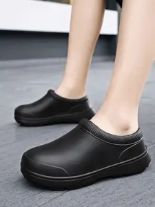 Couple Chef Shoes, Non-Slip Waterproof Sandals, Comfortable Work Shoes for Men and Women, Indoor and Outdoor, Kitchen, Office, Beach