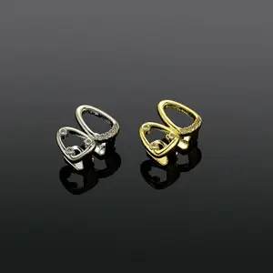 Cherry Red Fashion Hollowed Gold Tooth Men's and Women's Daily Streetwear Hip-Hop Accessories