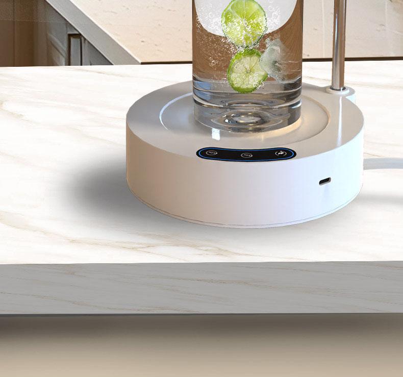 Electric Portable 5 Gallon Water Dispenser,  Charging Water Bottle Pump, 3-5 Gallon Jug Water Dispenser, Portable Water Dispenser for Home Camping