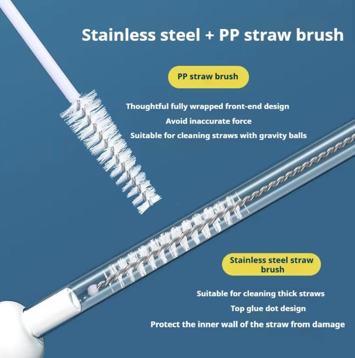 Kid Keeper Baby Bottle Brush Set – Nylon Sponge & Scrubbing Brush for Cleaning Bottles, Blue