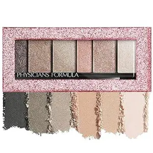 Physicians Formula Shimmer Strips Custom Eye-Enhancing Extreme Shimmer Shadow & Liner Hypoallergenic Palette with 6 Shades of Reflective Liquid Powders for Glamour