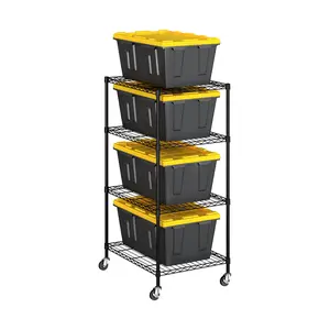 UltraDurable® 4-Tier NSF-Certified Steel Shelving UltraDurable® 4-Tier NSF-Certified Steel Shelving