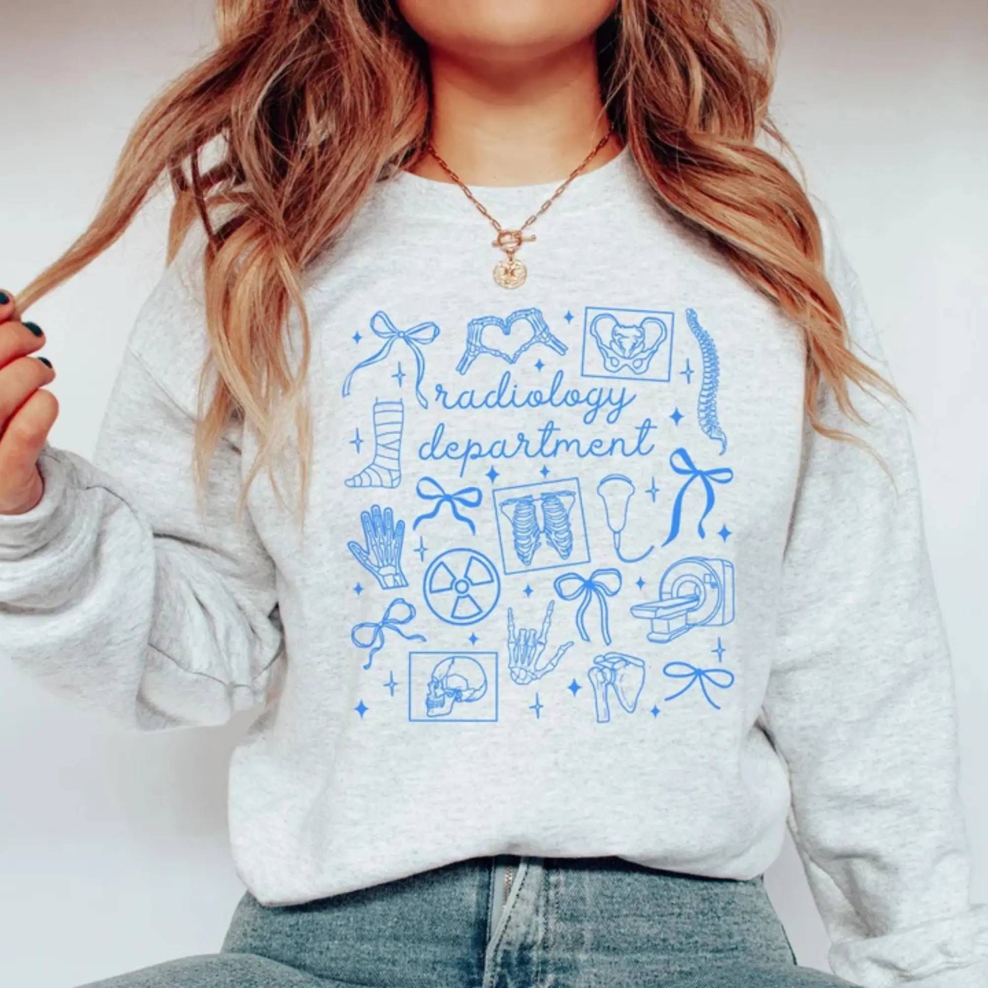 Radiology Department Sweatshirt • Radiology Gifts • RAD Tech Sweater • Xray Tech Gift • CT MRI Tech Gift • Ultrasound Tech • Graduation Gift