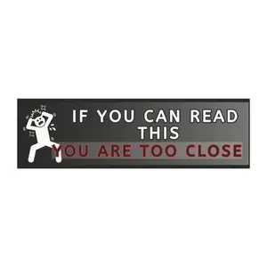 Funny Bumper Magnet, Car Magnet, Fun Inspirational Decal for Cars - Car Magnets for Vehicles, Vehicle Magnets