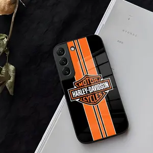Motorcycle Harleys Davidsons Phone Case Glass for Samsung Galaxy S26 S25 S23 S24 S21 S22 S20 Ultra Fe Plus A15 A14 Cover