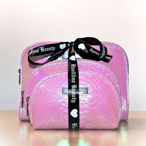 Croc Couture Makeup Bag Set