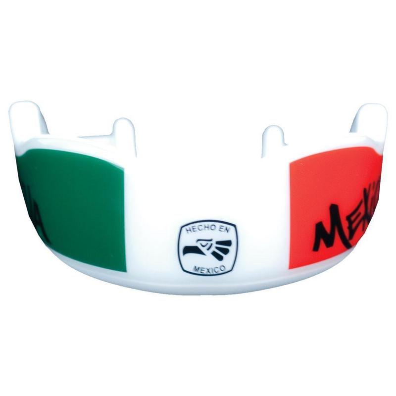 Fightdentist Boil & Bite MouthGuard for Boxing and Martial Arts Viva Mexico Gumshield Mouthguards with SportShield Technology and Double Injection Molding