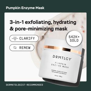 DRMTLGY Pumpkin Enzyme Mask 5.5 oz Exfoliant Supple Skin Spa Quality