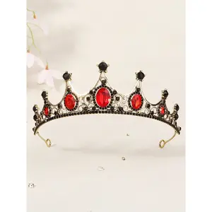 Gothic Bridal Crown Headpiece Elegant Gothic Design Perfect for Birthdays Parties & Events Stylish Hair Accessory