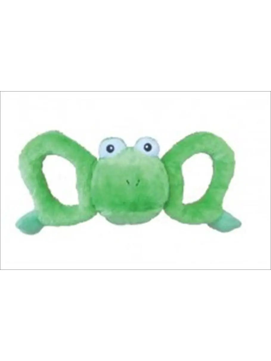 Jolly Pets 881207 Joly Tug-A-Mals Canvs Frog Xlg