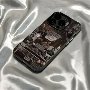 Phone Case Featuring Supernatural'S Dean And Sam, Compatible with for iphone Models 17, 16, 15, 14, 13, 12, 11, Mini, Pro, Max, Air, Designed to Be Anti-Fall with a Matte Finish.