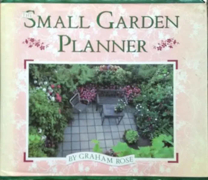 Used Hardcover Book - The Small Garden Planner by Graham Rose, English, Gardening Guide, Simon and Schuster Publication, Good Condition, 168 Pages, 2.36 lbs, Hard Cover