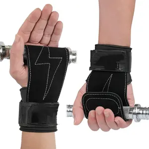 Wrist Straps for Weightlifting, Workout Wrist Wraps with Dual-Layer Oxford Leather, Enhanced Grip for Optimal Hand and Wrist Protection, Gym Lifting Straps for Deadlift and Powerlifting