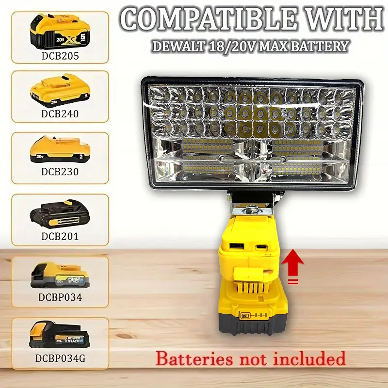 8 inch (battery not included) 