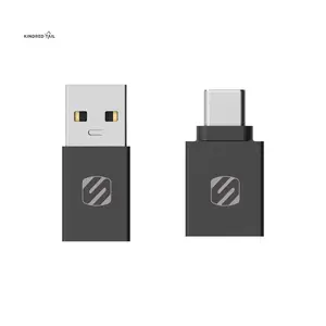 USB to Type C Converter - Strikeline Adapter Kit USB-C to USB-A & Type-C Converter 2-Pk CAAKIT-RP Black