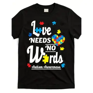 Support Autism Awareness in Style with This Unisex Pure Cotton T-Shirt