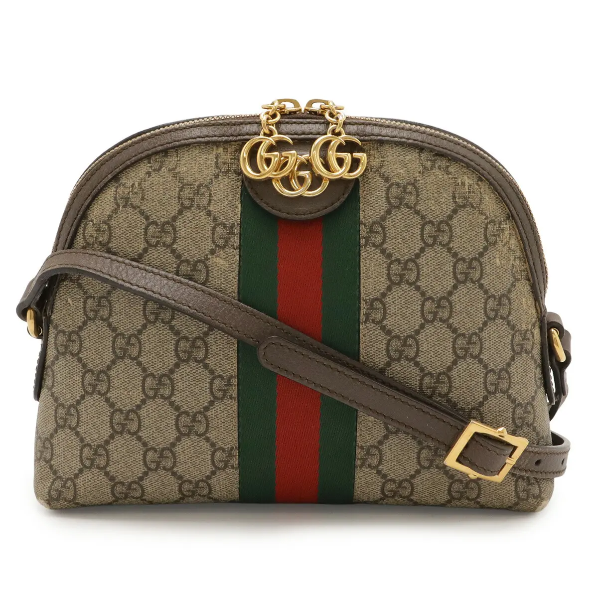 Pre-owned GUCCI Plastic Shoulder Bags Ophidia GG Supreme Shoulder Bag