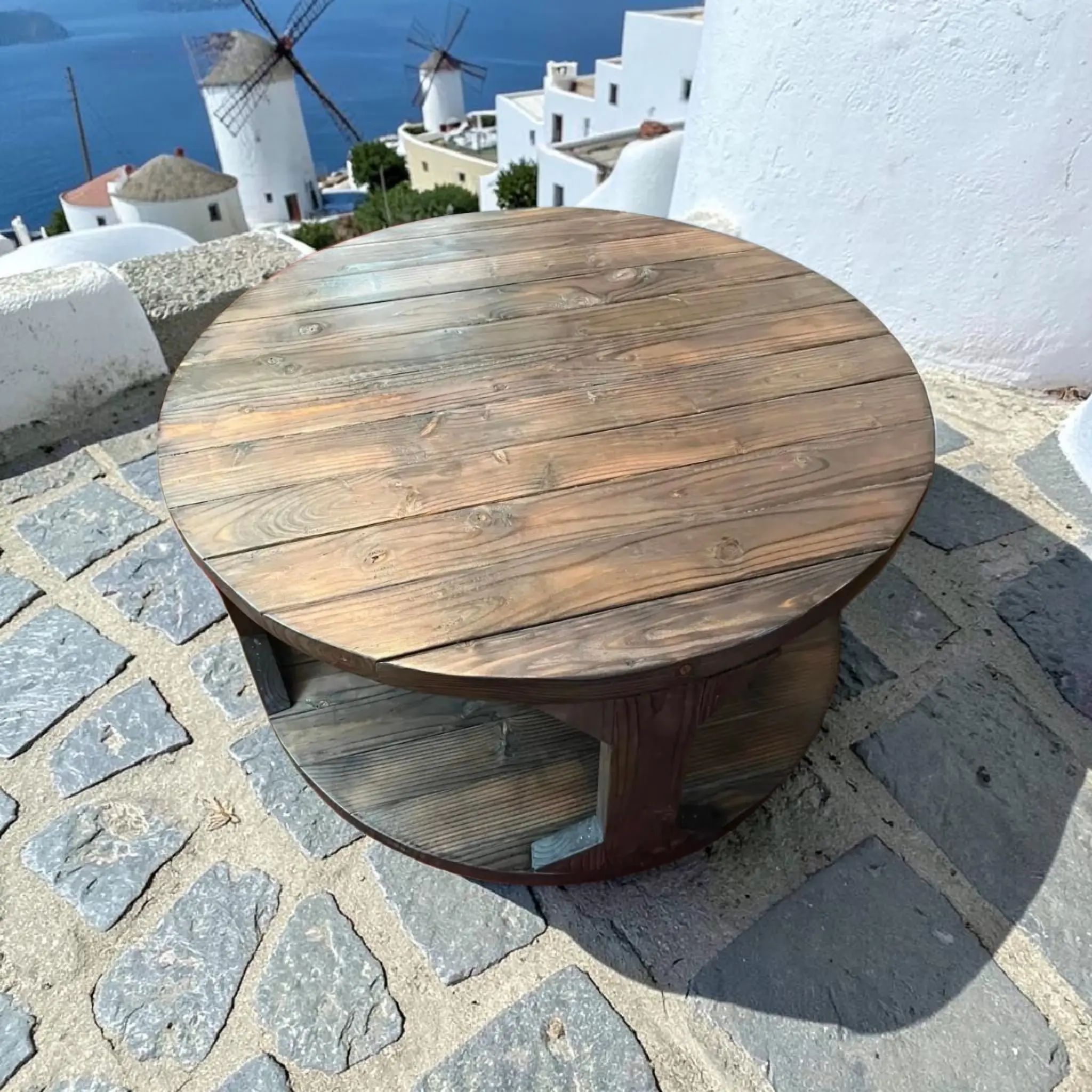 Coastal Round Coffee Table