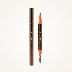 2 Tip UltraFine Pen - For Beard & Eyebrows - Water Resistant, Natural Look, Easy to Use, Long Lasting - Beard Pencil Filler, Eyebrow Pencil Filler - Beard Pen, Brow Pen - DIAMALFI