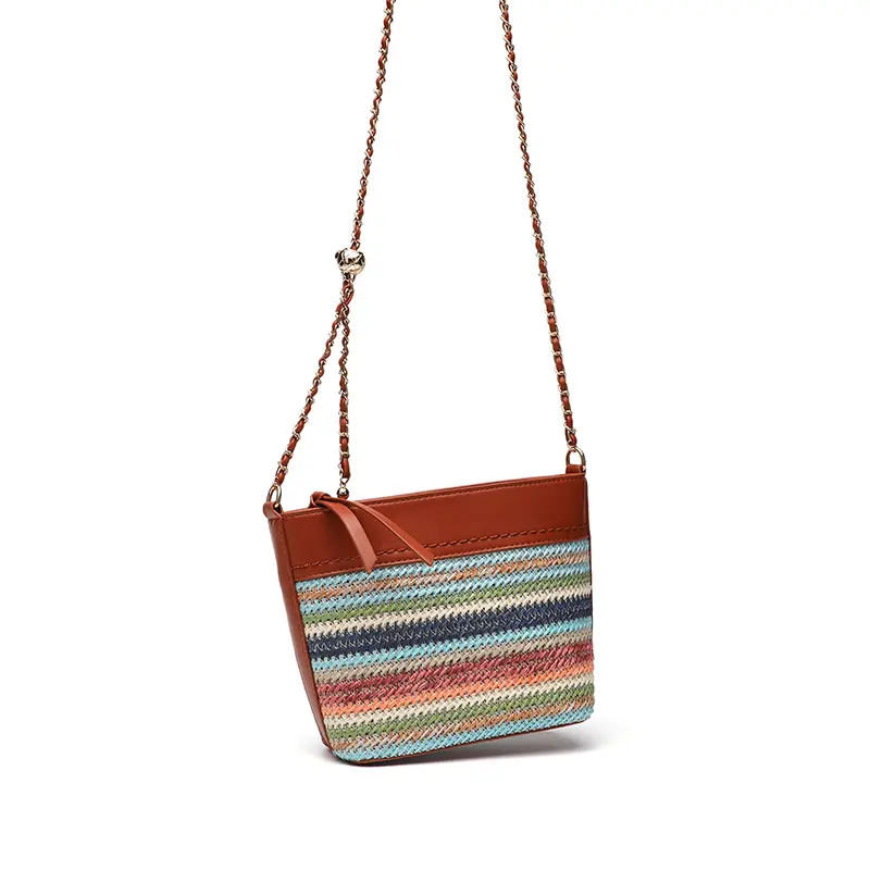 Mother's Day Gift — Leather Cosmetic Bag with Adjustable Strap: Three Carrying Styles (Shoulder Bag, Crossbody Bag, or Handbag) Fashionable Purse