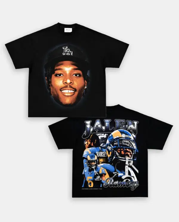 JALEN RAMSEY TEE, Retro Football Shirt ,Football Shirt Christmas Gift Unisex, Football 90s Vintage Fan Gift,football American Graphic Vintage, Gift For women And Man Unisex T-shirt