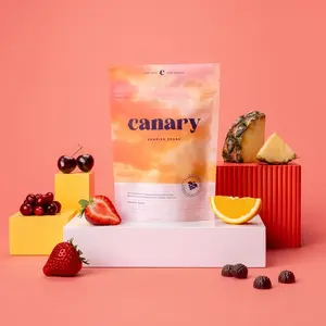 Sunrise Spark Gummies - Infused with Yerba Mate & L-Theanine for Lasting Energy & Calm Focus - Vegan - Paradise Punch Flavor