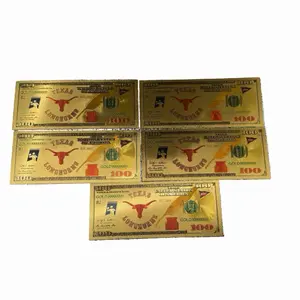 Long horns collectible foil set (NOT LEGAL TENDER)