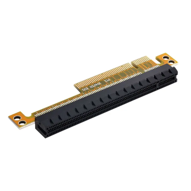 PCI-E 8x to 16x Riser Extender Card for Motherboard Slot Expansion, Straight-Through Adapter with 4-Layer PCB and Gold-Plated Contacts, 1 X Pcl-E 8X To 16X Extension Card, 4-Layer Circuit Design, Computer Motherboard