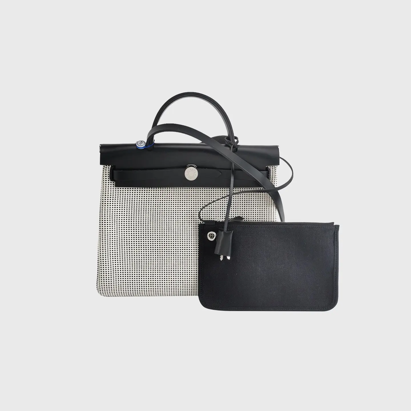 Pre-owned HERMÈS Herbag Zip 31 AS260530025