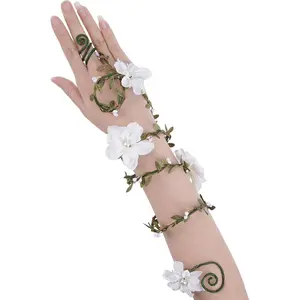 Renaissance Fairy Floral Arm Wrap - 1 count  Bracelet Mother Nature Costume  Ivy Costume Renfaire Accessories