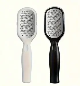 Set Of 2 Hypoallergenic Metal Foot Files And Scrapers - Perfect For Smoothing And Cleaning Dry Skin, Great For Removing Thick Skin, Essential Foot Care Tools | Hypoallergenic Foot Care | Sturdy Foot Care Instruments