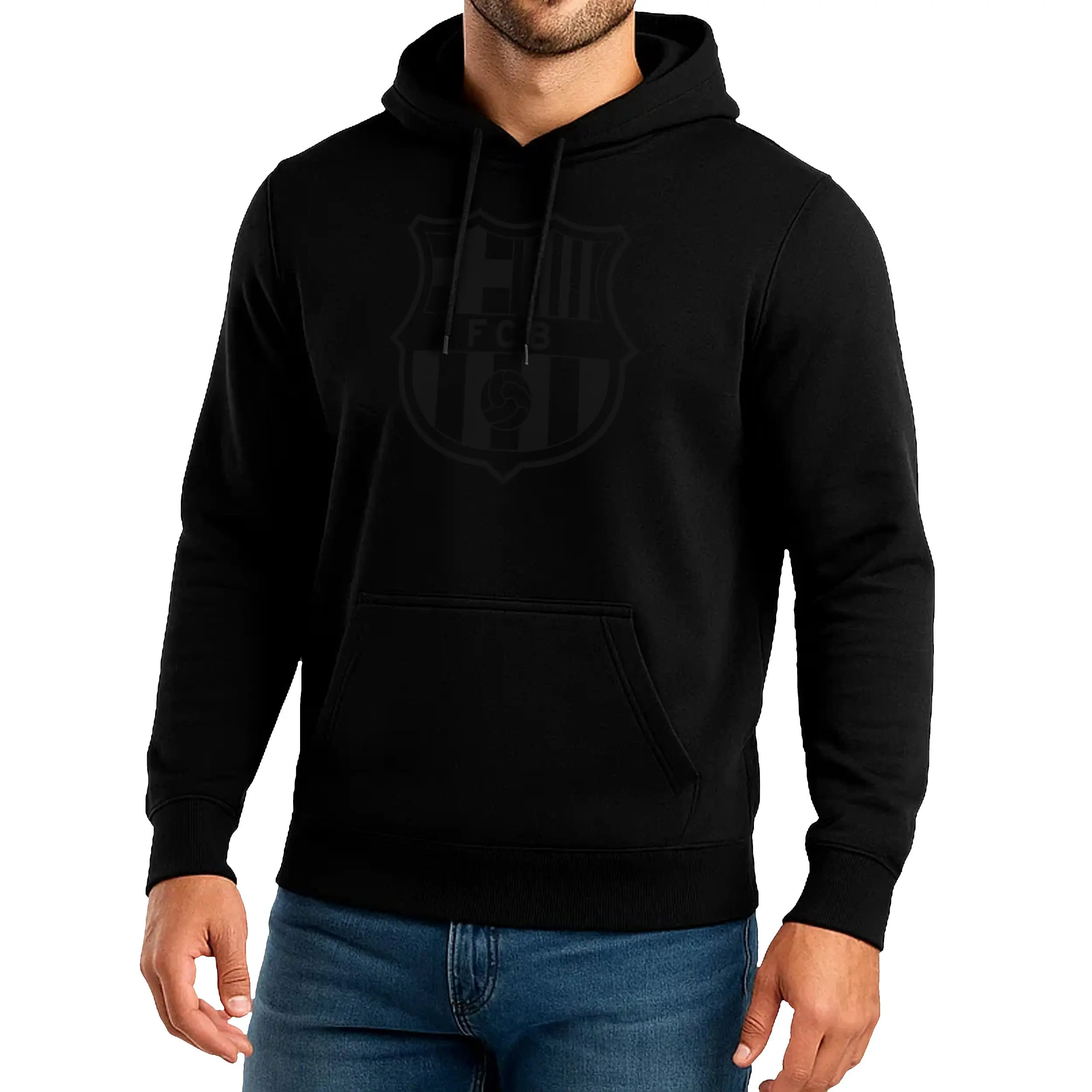 京都サンガF.C. BARL. HOODIE BLACK XL FC Barcelona Blackout Hoodie - FCB61PH - TikTok Shop