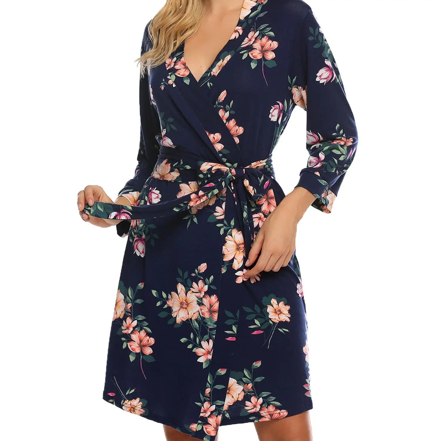 01- Navy Floral