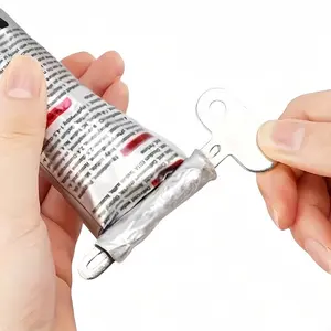 Metal Toothpaste Squeezer Manual Tube Device, Convenient Squeezing for Cosmetics Creams and Ointments, Reduce Waste