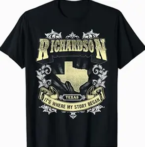 Richardson Texas It's Where My Story Began T-Shirt HP8