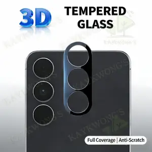 KAYKWONG'S 3-Piece HD Tempered Glass Lens Protector Set for Samsung Galaxy A06/A07/A16/A17/A26/A36/A56/A17/5G Series, Anti-Scratch & Fingerprint Shield, Full Coverage Screen Guard