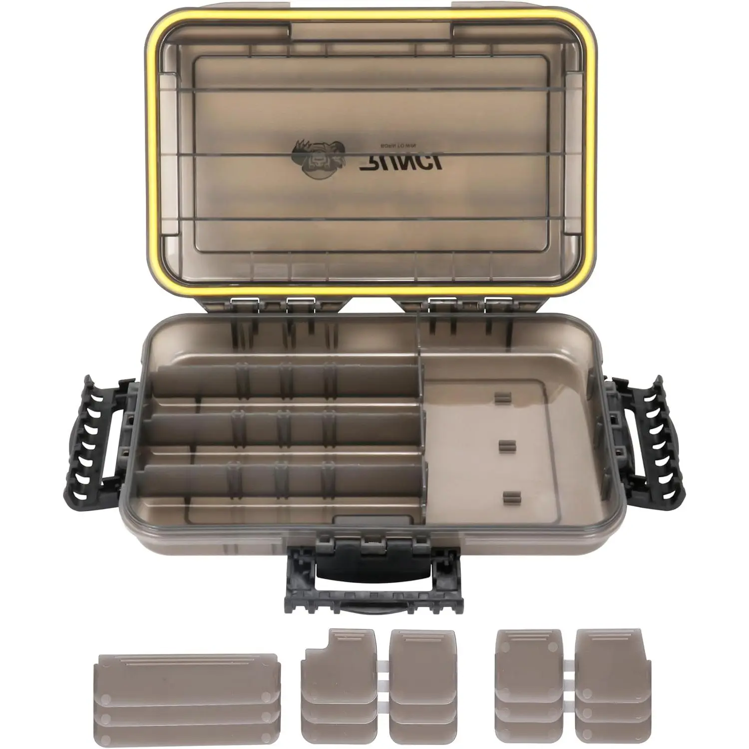 RUNCL Fishing Tackle Box, Waterproof Tray for Jigs Lures, Thicker Floating Tackle Utility Box with Adjustable Dividers, 3600/3700/Large 3700 Size - TikTok Shop RUNCL Fishing Tackle Box, Waterproof Tray for Jigs Lures, Thicker Floating Tackle Utility Box with Adjustable Dividers, 3600/3700/Large 3700 Size - TikTok Shop